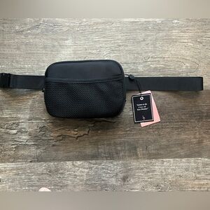 FINAL PRICE NWT Like Dream Black Belt Bag